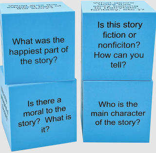 Foam: Reading Comprehension Cubes