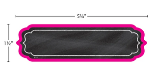 Chalkboard Brights Labels