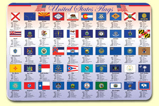 State Flags Laminated Placemat