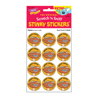 Great Catch, Pigskin scent Retro Scratch 'n Sniff Stinky Stickers®