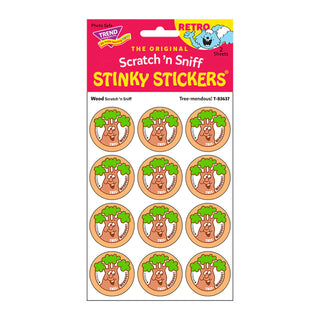 Tree-mendous!, Wood scent Retro Scratch 'n Sniff Stinky Stickers®
