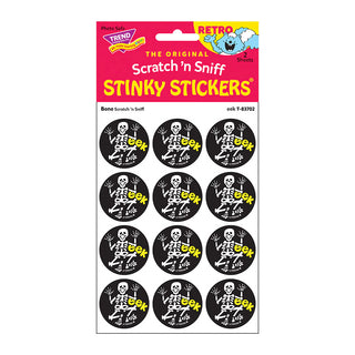 eek, Bone scent Retro Scratch 'n Sniff Stinky Stickers®