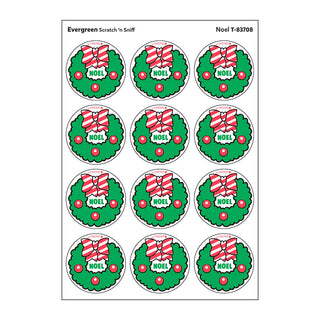 Noel, Evergreen scent Retro Scratch 'n Sniff Stinky Stickers®