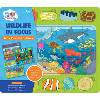 Wiggle Brain Tray Puzzles: Wildlife in Focus — additional view