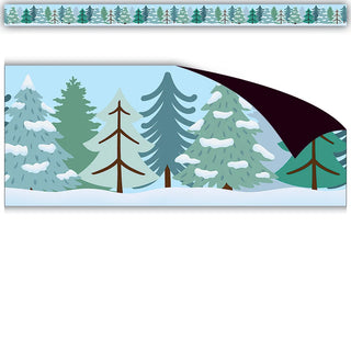 Winter Trees Magnetic Border