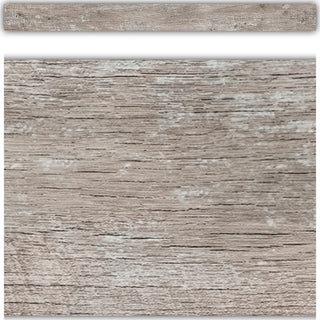 Weathered Wood Straight Border Trim