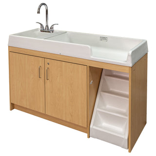 Toddler Changing Table With Sink and Stairs