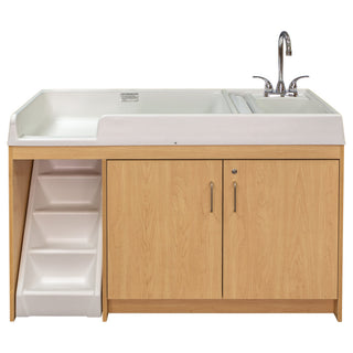 Toddler Changing Table With Sink and Stairs