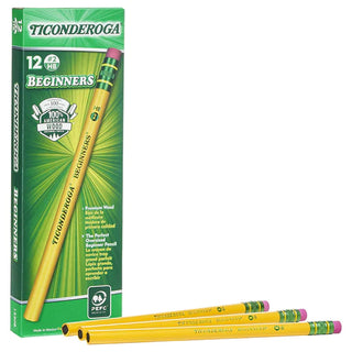 Ticonederoga Beginners Pencils 12PK