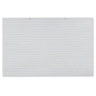 Pacon® Primary Chart Pads, White, 1 in ruled long way 36" x 24", 100 Sheets