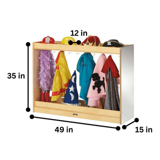 Jonti-Craft Large Dress-Up Island