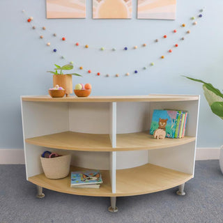 elevated™ Curve In Storage Cabinet 27H
