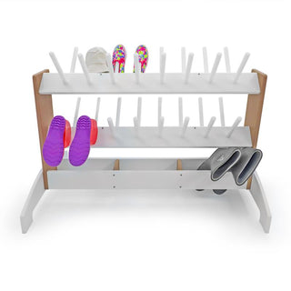 WB2729 outdoorED™ Boot Rinse Rack_silhouette with props (sold separately)