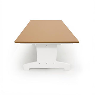 WB2910 outdoorED™ Table and Two Benches Set_table only side view