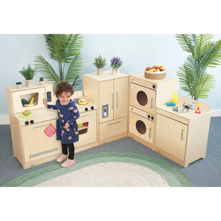 Whitney Brothers Contemporary Kitchen Ensemble - Natural