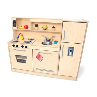 WB6451N Contemporary Kitchen Combo - Natural_silhouette with images.
