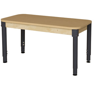 24x48 HPL Table Adjustable Legs 18-29 inch