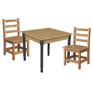 24x36 Table with Chairs 12 inch seat height