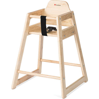 WOOD HIGH CHAIR NATURAL