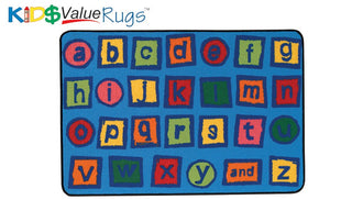 Alphabet Blocks Value Rug