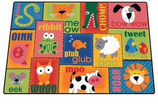 Animal Sounds Toddler Rug