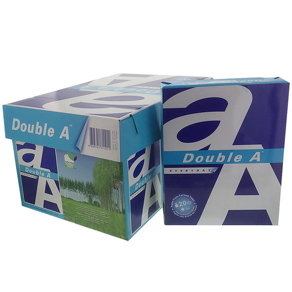 DOUBLE A (96) 8.5" X 11" White Copy Paper (1 Ream)