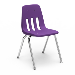 9000 Series 4-Leg Stacking Chair