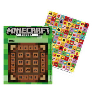 Minecraft Mini Reward Charts With Stickers