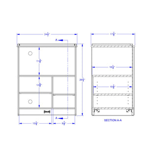 Jonti-Craft Media Cart