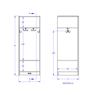 Jonti Craft Dress-Up Locker