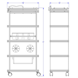Jonti-Craft Science Lab System - 6 Piece Set