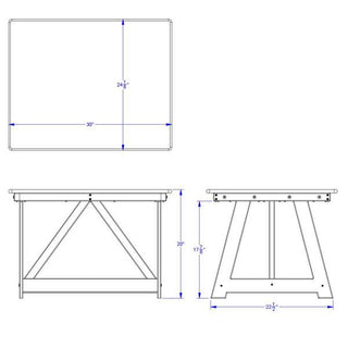 EverPlay™ Small Outdoor Table and Bench Set