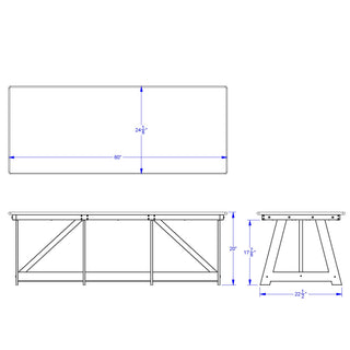 EverPlay™ Large Outdoor Table and Bench Set
