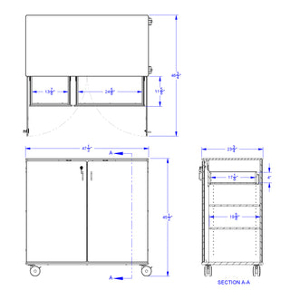 Jonti-Craft Mega Supply Cabinet