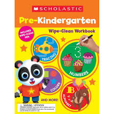 Pre-Kindergarten Wipe-Clean Workbook