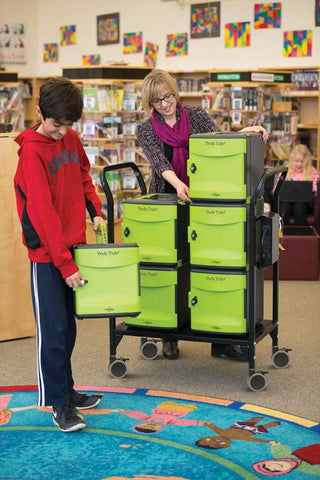 Tech Tub2® Modular Cart - holds 32 devices