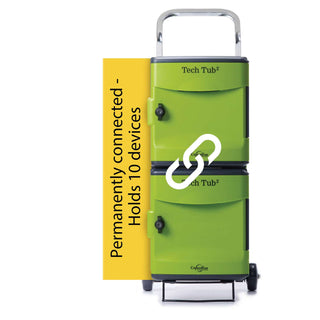 Tech Tub2® Trolley - holds 10 devices