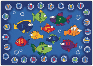 Fishing for Literacy Rug