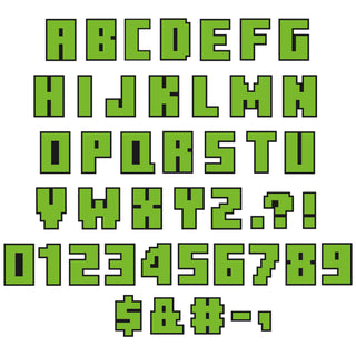Minecraft Deco Letters