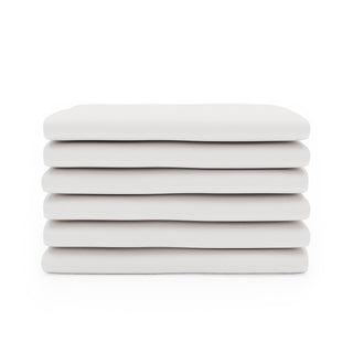 SafeFit Zippered Sheets - 1" Portable/Travel Yard Mattress (6-Pack)