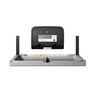 Element Changing Station with Liner Dispenser - Dark Gray