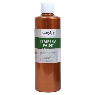 Handy Art Metallic Tempera Paint, 16 oz., Copper