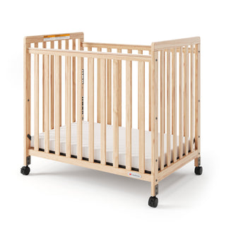 SafetyCraft Fixed-Side Compact Wood Crib