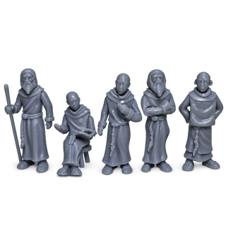 Paint-Your-Own California Mission Monks – Set of 5