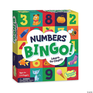 Numbers Bingo Board Game