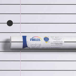 Fadeless Schoolgirl Style Bulletin Board Paper, Passing Notes, 47.25" x 25' 1 Roll