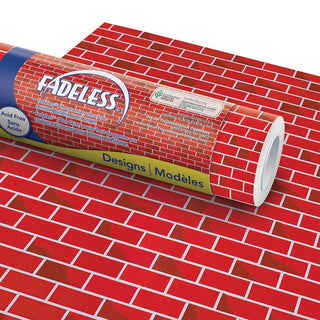 Fadeless® Tu-Tone Brick Paper Roll (48" x 50')