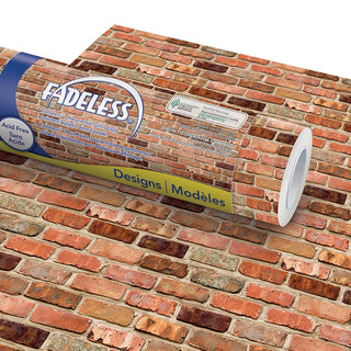 Fadeless® Reclaimed Brick Design Roll, 48" x 12'
