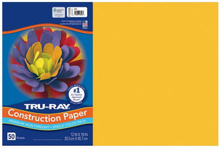 TRU-RAY Premium Sulphite Construction Paper (50 Sheets)