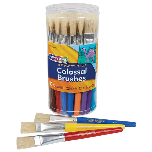 Baker Ross Mini Sponge Brush Dabbers (Pack of 12) for Kids and Babies to Paint, Stamp and Dab